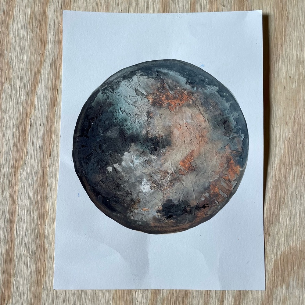 Moon painting